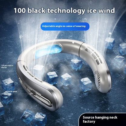 Ventilador de cuello 10H de durabilidad.