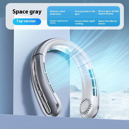 Ventilador de cuello 10H de durabilidad.